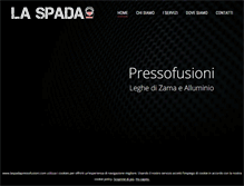 Tablet Screenshot of laspadapressofusioni.com